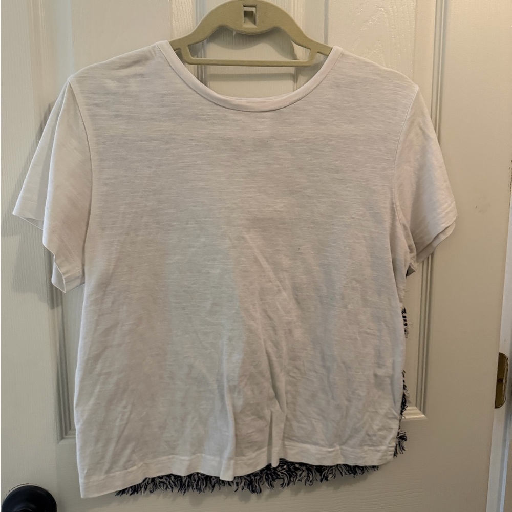Sea White Short Sleeve Tee